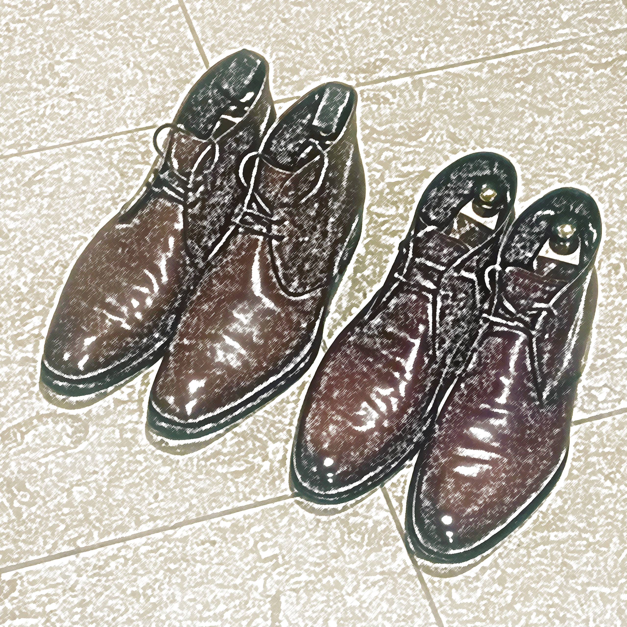 そうだ、革靴を履こう！